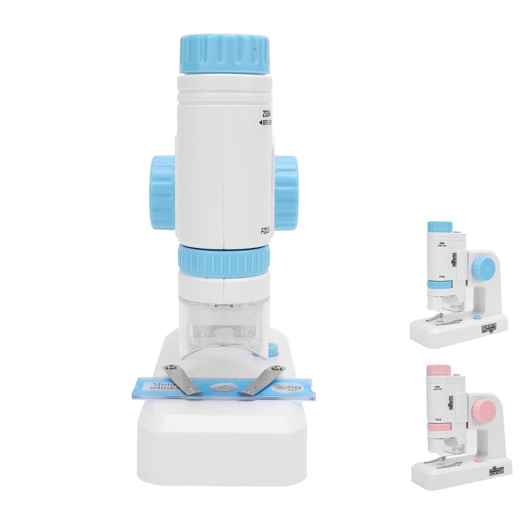 Kids Microscope Portable Miniature Microscope High Definition Science Experiments Set for School Out