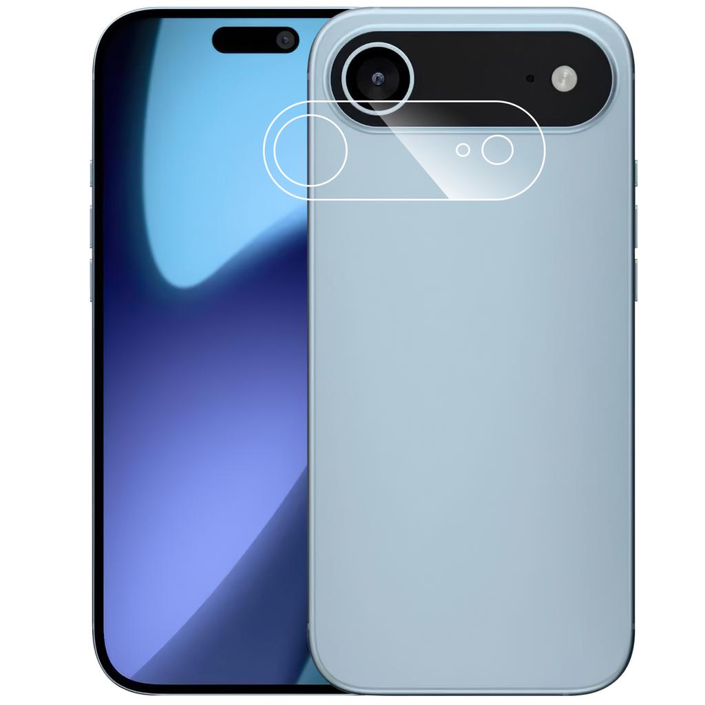 For iPhone 17 Air Camera Lens Protector Arc Edge Clear Tempered Glass Film