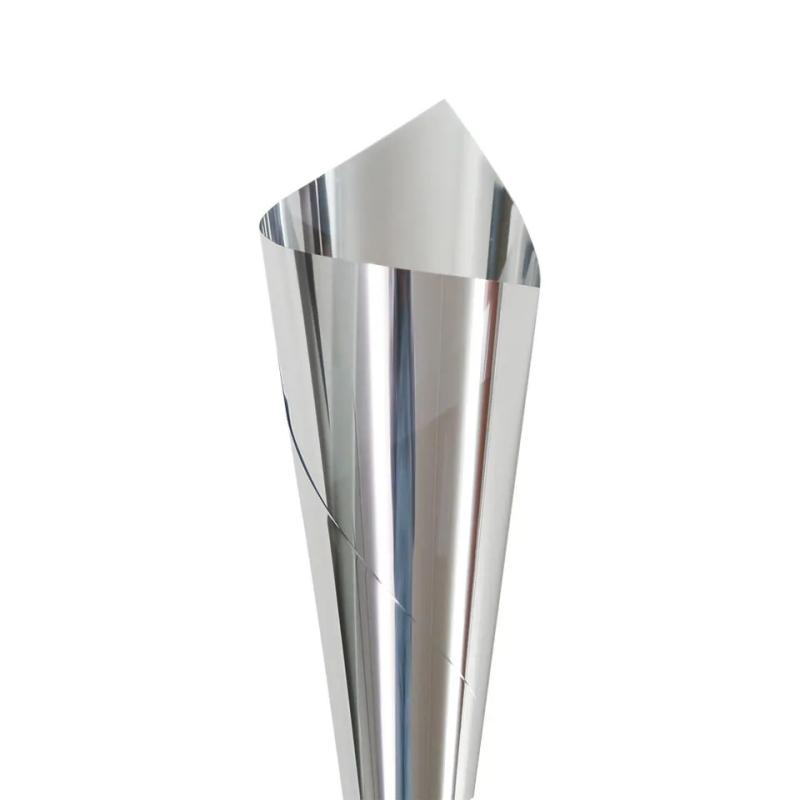 

90x950 см одностороннее видение УФ светоотражающая строительная пленка для стекла анти-УФ контроль тепла светоотражающая самоклеящаяся строительная тонировка 90x950cm серебряный