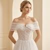Multiple Colors Bridal Sleeves With Pearls Detachable Shoulder Straps  Wedding