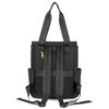 Solid color versatile women's backpack new fashion portable backpack light travel large capacity commuter bag