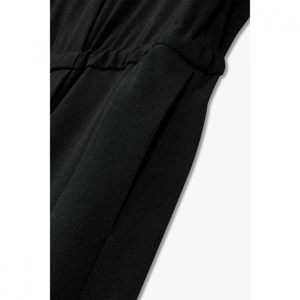 Emporio Armani Women Stretch DraWstring Collar Dress 24 F W  A524312503 