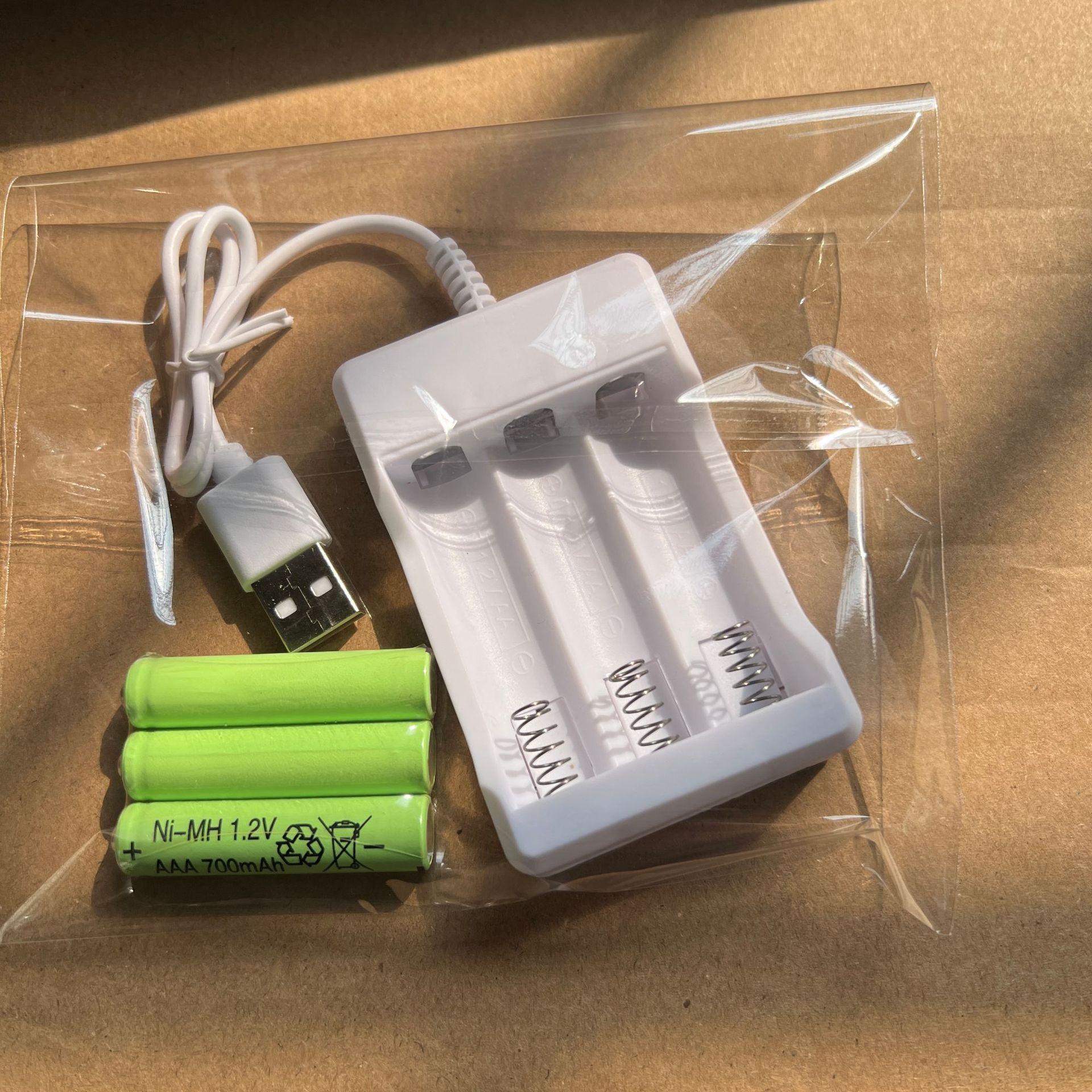 

Комплект аккумуляторных батарей AAA 1.2V NiMH 700mAh для игрушек и пультов дистанционного управления