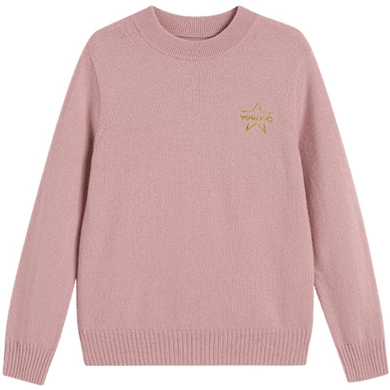 YEEHOO Kids 100% Merino Wool Sweater 130