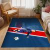 Man Black White Carpet Design for Dining Room Playrooms Decorate room Study room Anti-slip Rug Office home decor