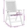 7 piece Outdoor Dining Set Solid Wood Teak