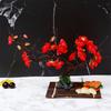 Sushi dishes sashimi platter plate decoration flowers mood plate decoration small ornaments creative embellishment flowers