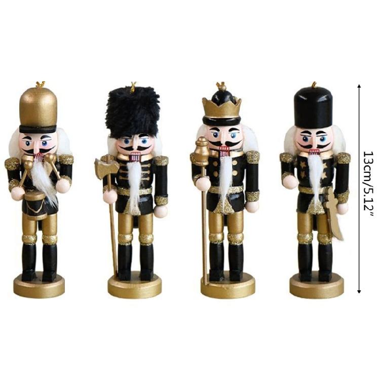 Nutcracker Soldier Figurine Hanging Decorations for Christmas Tree Figures Toy
