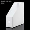 1Pcs New Document Paper File Storage Rack Stand Shelf Rack Plastic Desktop File Folder Desk Vertical Book Magazine Holder