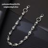 Metal Skull Jeans Chain Punk Body Chain Accessory Fashion Metal Waist Chain  Women Bag Pendant