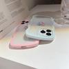 Bunte Kristall 3D Liebe wellige stoßfeste Handyhülle für Iphone 11 12 Pro Max Xsmax X Xr 13 Promax süßes Herz süße Rückseite