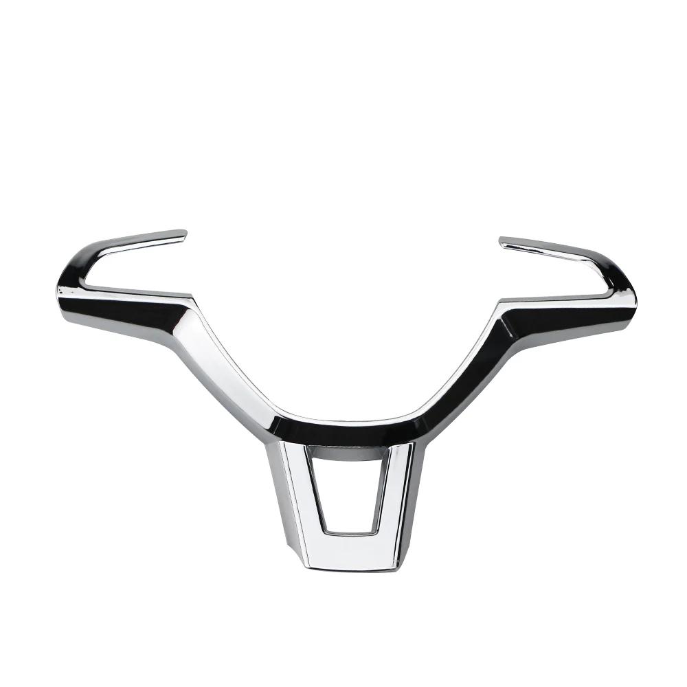 For Skoda Octavia A7 2017 Fabia 2016 2017 Rapid Spaceback 2016 Superb Steering Wheel Decoration Panel Trim Interior Accessories