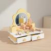 Flower Vanity Table Early Learning Toy Makeup Educational for Nursery