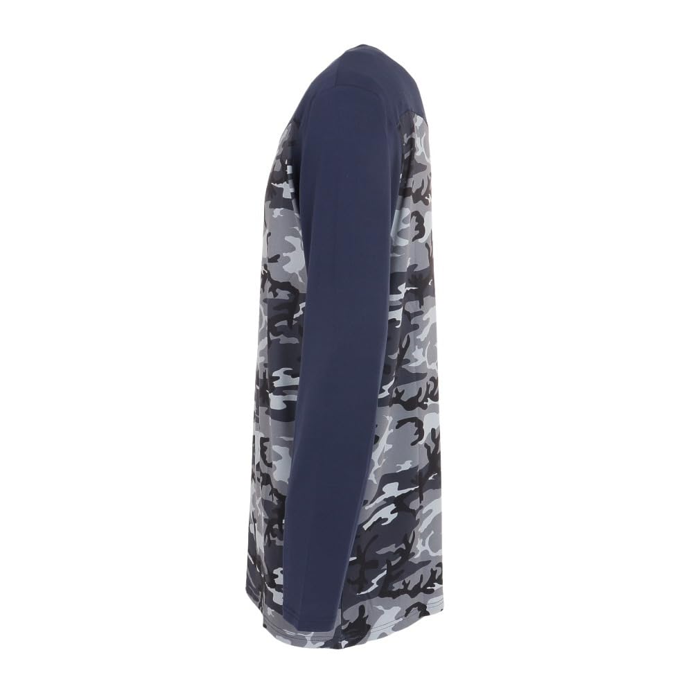 ActiTome Baseball Long Size L Undershirt, Sleeve, 02-AMJLS, Navy,