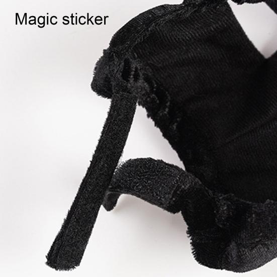Pet Halloween Witch Costume Dog Wizard Cape Devil Horns Hat Set Pet Witch Cosplay Outfit for Cats Puppies