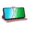 For Oppo A5 5G/4G/A5m Case with Shoulder/Wrist Strap Leather Phone Cover Stand Wallet