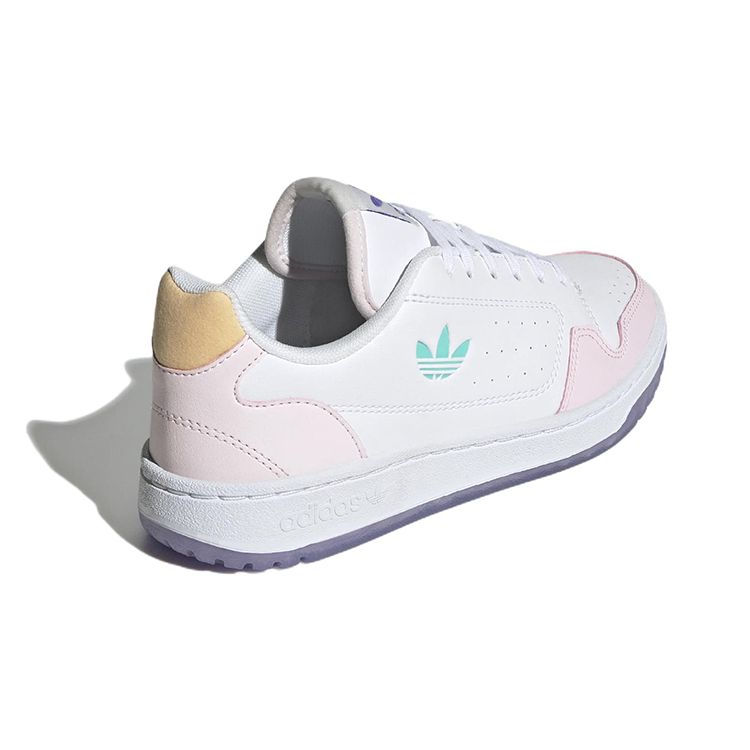adidas NY 90 Cloud White Light Purple Clear Pink (GS) Kids Sneakers GY1172
