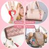 Slipper Shape Silicone Keychain Cap Accessories Portable Durable Holder Keychain Compatible For Lipgloss Storage And Balm Cap