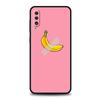 Phone Case for Samsung Galaxy A56 A36 A26 A06 A16 A24 A36 A54 A14 A42 A22 A20 A12 A10 5G Soft TPU Shell Funny Bite Apple Banana