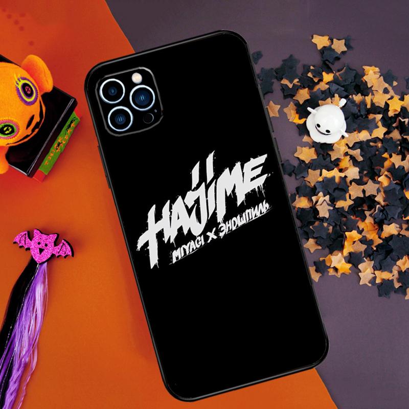 Miyagi Endshpiel Rapper Singer Bumper Case For iPhone 16 15 14 Pro Max 11 12 13 Pro Max Mini XR 15 16 Plus 16e Phone Cover