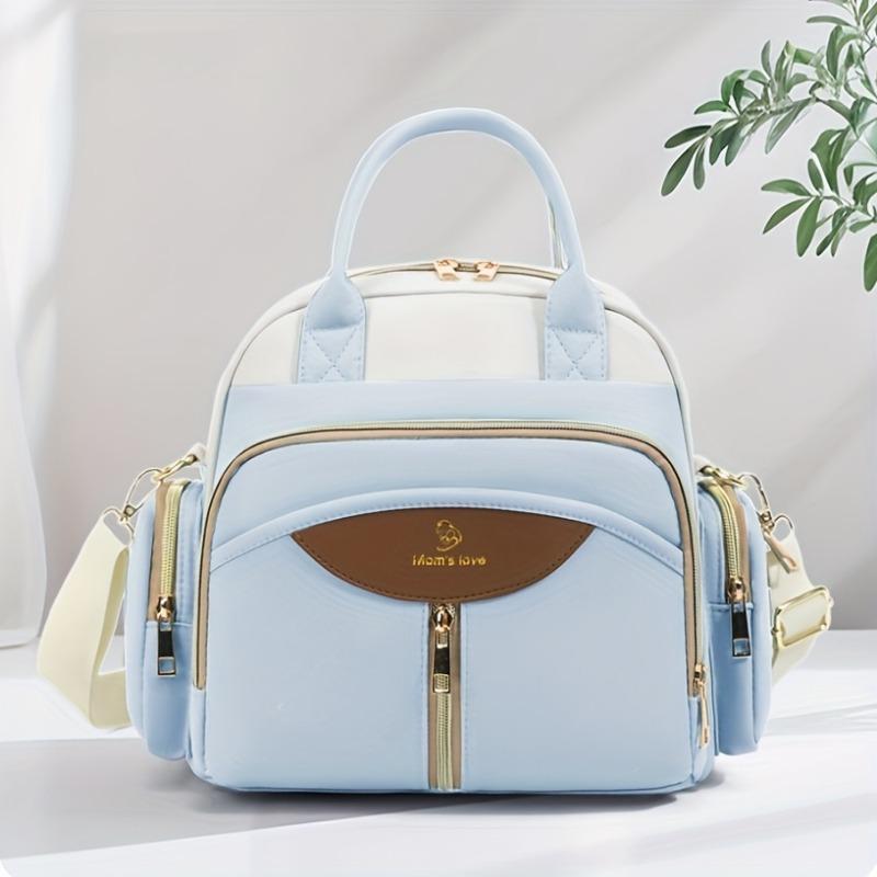 Multi-Functional Large Capacity Parent Bag - Lightweight Vintage Backpack, Stylish Travel Shoulder Bag with 4 Color Options, Perfect Holiday Gift