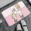 M-Mikkos-Cat Entry Door Floor Mat Festive Decorations Carpet Bathroom Anti-slip Mat Entrance Doormat