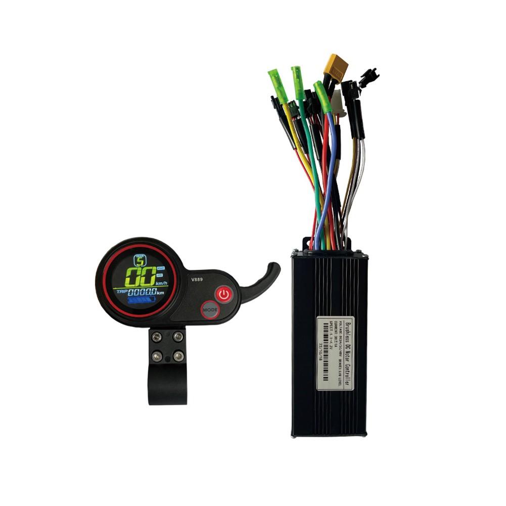 36-48V 30A 750/1000W Sine Wave Controller+Display For E-bike Electric Scooter