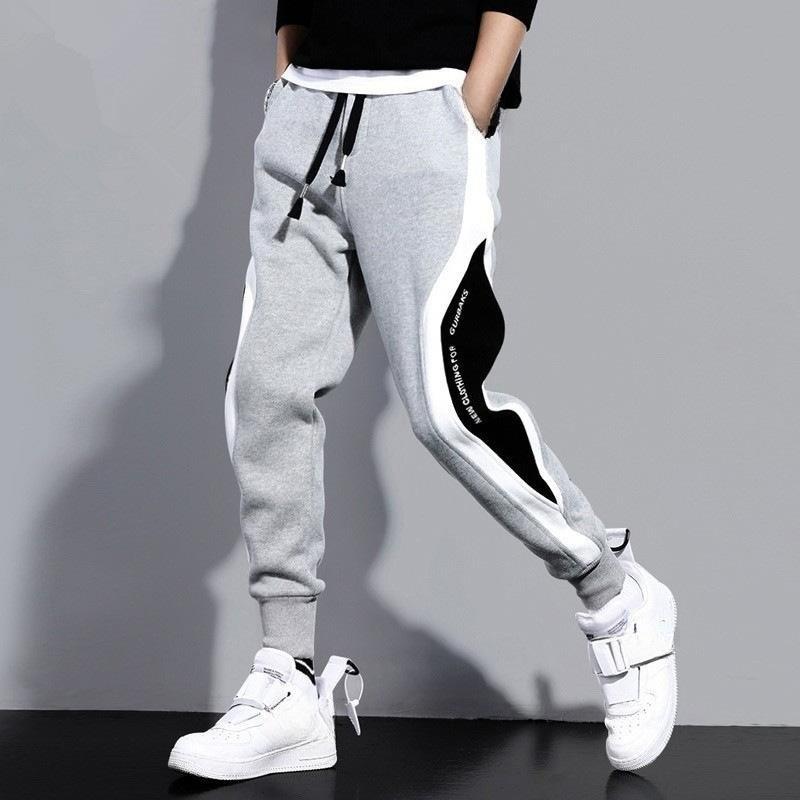 Men's Casual Sports Sweatpants Men's Loose Trousers Versatile Casual Pants
