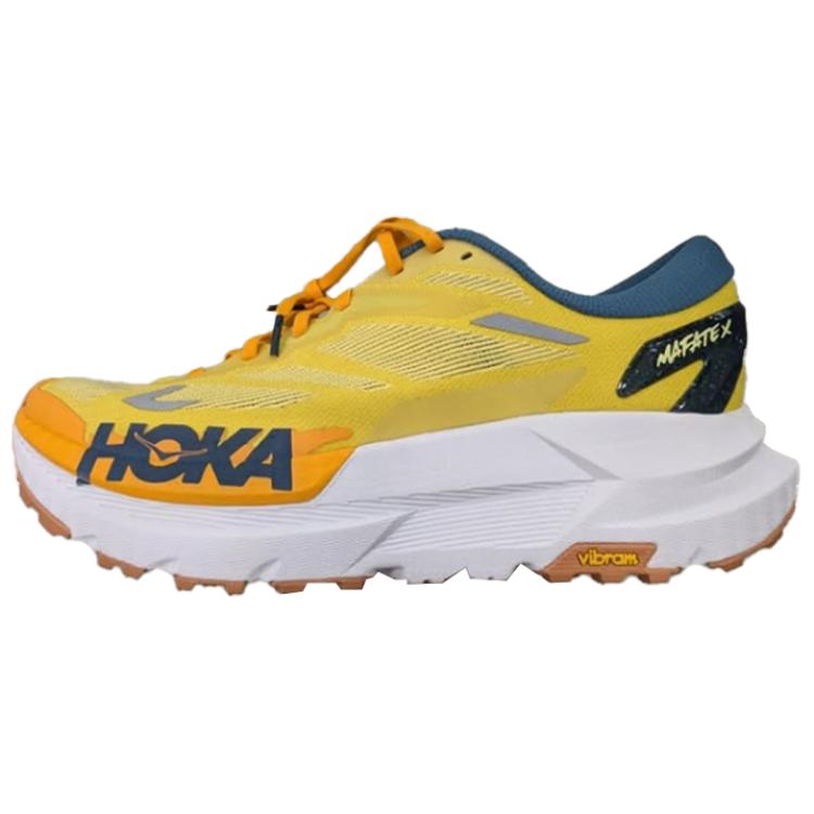 HOKA Mafate X Zest Mountain Fog Men Sneakers Yellow 1161990-ZTM