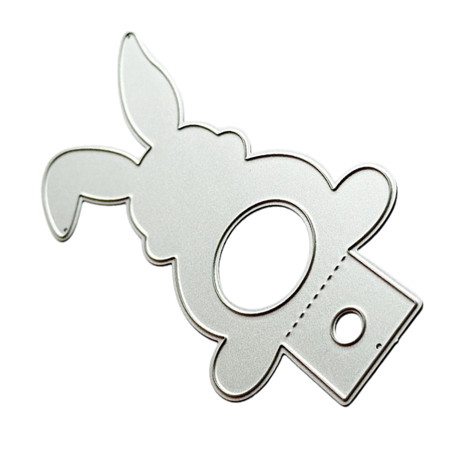 

Metal Cutting Dies Easters Rabbits Die Cuts Templates Molds Embossing Stencils for Album Scrapbooking Paper Decoration