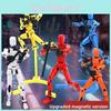Robot Inertia Control Models Creative Action Figures Set With Joints Magnetic