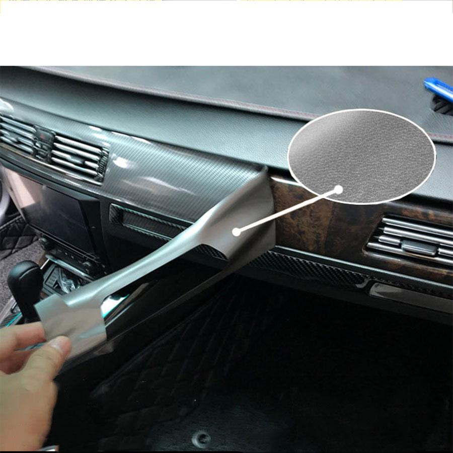 Kit Adesivi Decorativi Interni Auto Effetto Fibra di Carbonio Per 10-16 Infiniti G25 G37