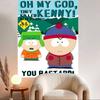 SSouth Funny PParks Happy Birthday Backdrop Background Vinyl Women Birthday Party Cake Table Decorations Photoshoot Banner