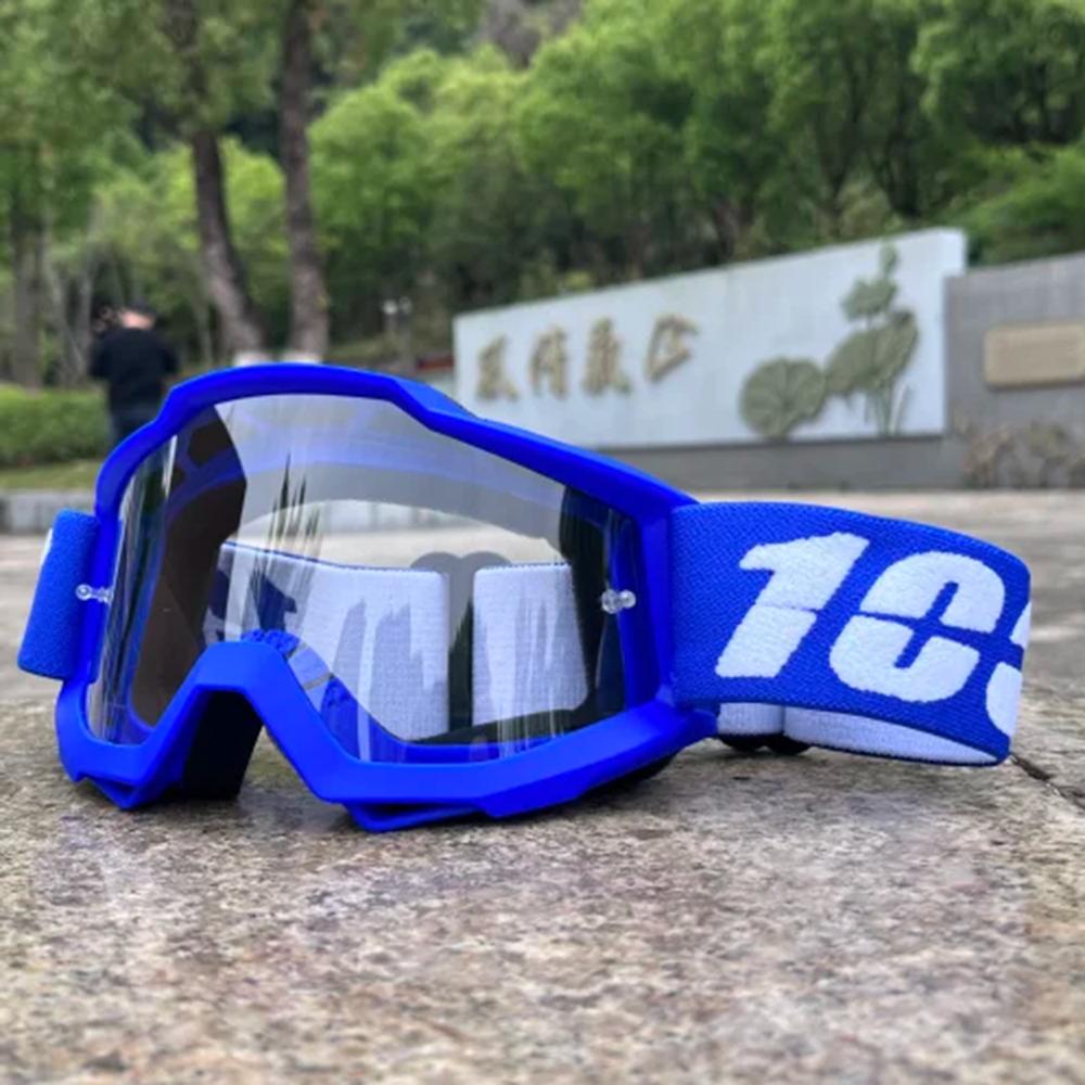 New Motorcycle Goggles HD Lenses Windproof Sports Motocross Glasses Man MTB Mask Cycling Racing Off-Road UV400 Sunglasses
