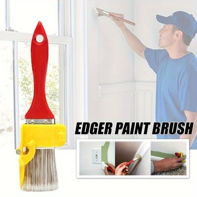Edger Paint Brush Wall Treatment Paint Tool Multi-use Paint Brush Edge Trimming Cut Brush Latex Color Separator Paint Brush
