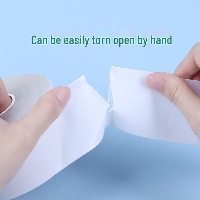 Self-Adhesive Trouser and Curtain Shortening Tape - No-Cut Double-Sided Fabric Tape for Hem Fixing