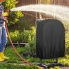 1PC Garden Hose Dust Cover 24*10*24 /30*10*30 Inch 4-Wheel Garden Hose Reel Cart Covers Weather-Resistant Protective Cover