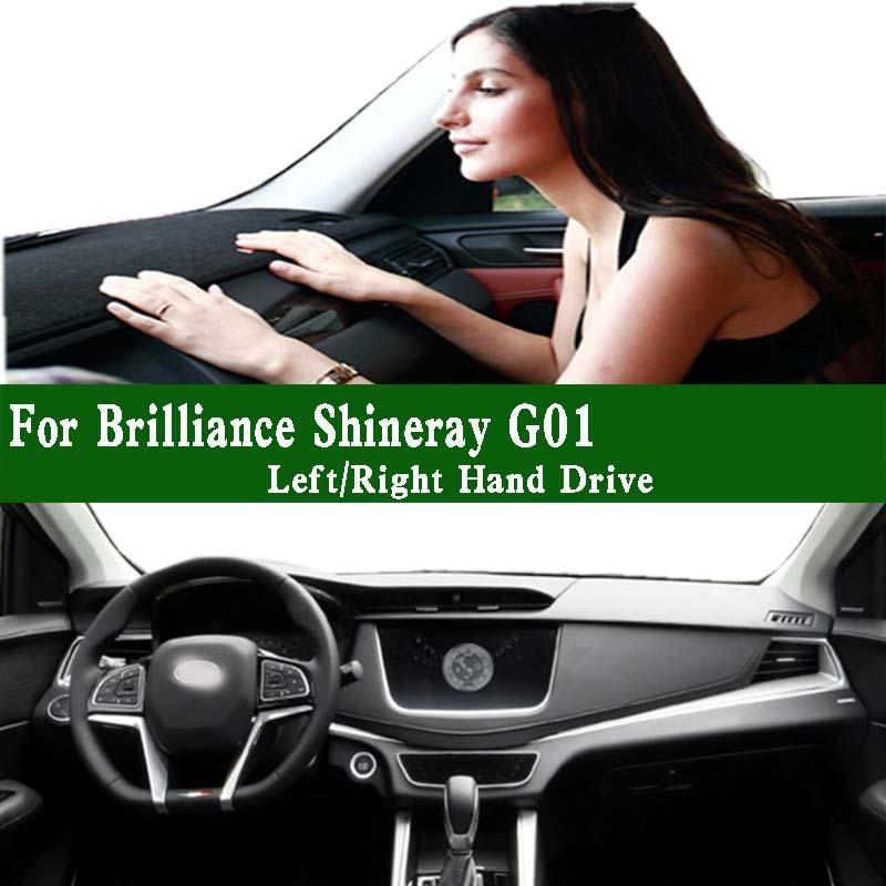 For Brilliance Shineray SWM G01 Dashmat Dashboard Cover trument Panel Sunscreen ulation Protective Anti-Dirt Proof Pad