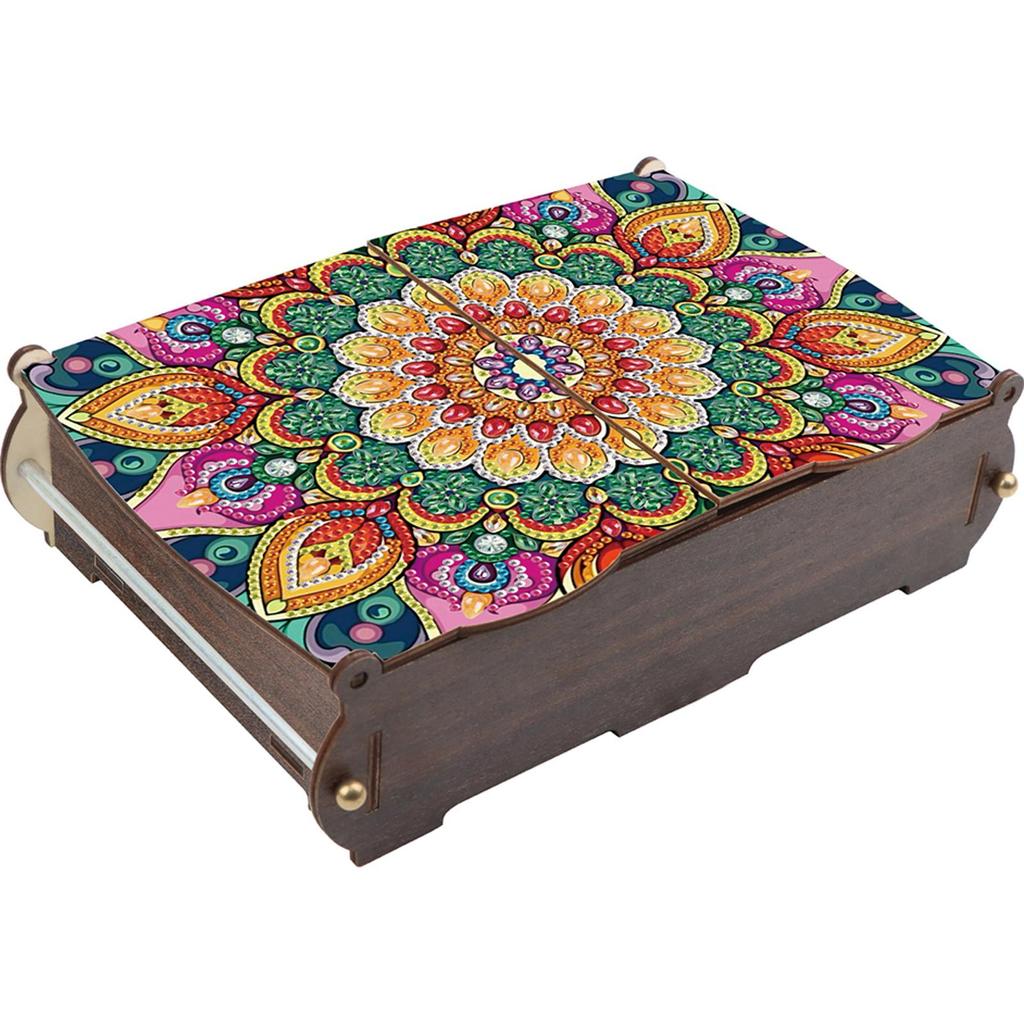 Úložný box na diamantové malování Velká kapacita DIY 5D diamantové malování Šperkovnice Diamond Art Úložné pouzdro na šperky pro ženy Dívky