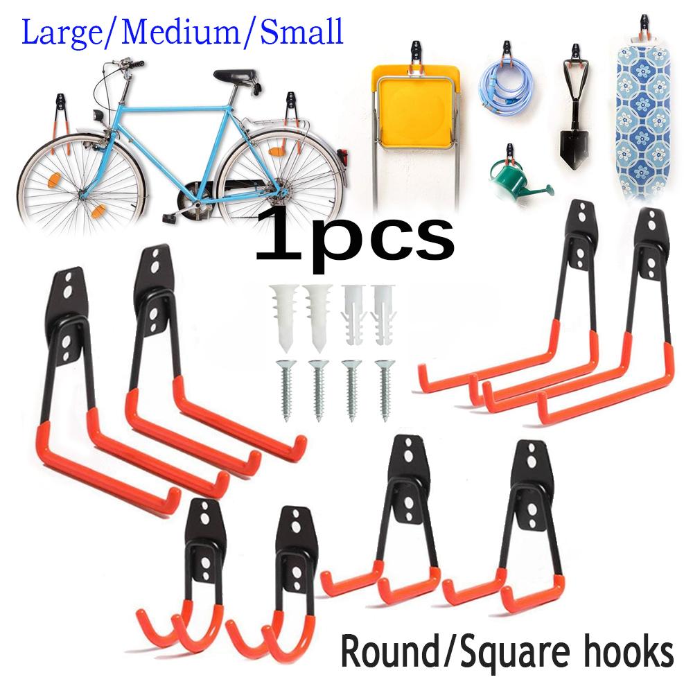 Heavy Duty Wall Mounted Garage Hook for Tools, Bikes, Ladders & More