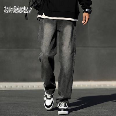 Men's Loose Straight-Leg Jeans