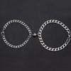 E076 Minimalist Heart Design Unisex Magnetic Bracelet