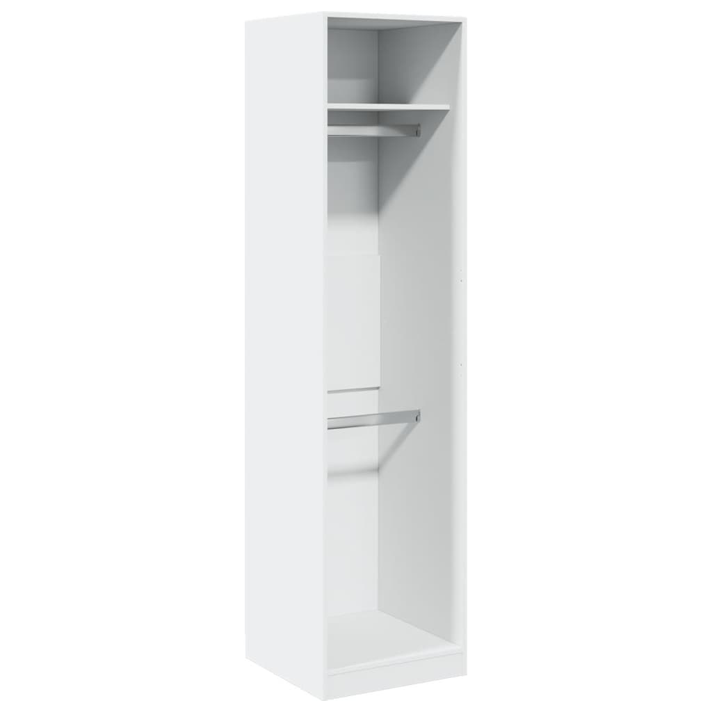 Kleiderschrank Weiß 50 x 50 x 200 cm Holzwerkstoff