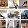 New Full Set Ski Fitness Mat Smooth Aerobic Exercise Leg Training Mat Multifunctional Thin Legs Yoga Ski Mat Home Fitness