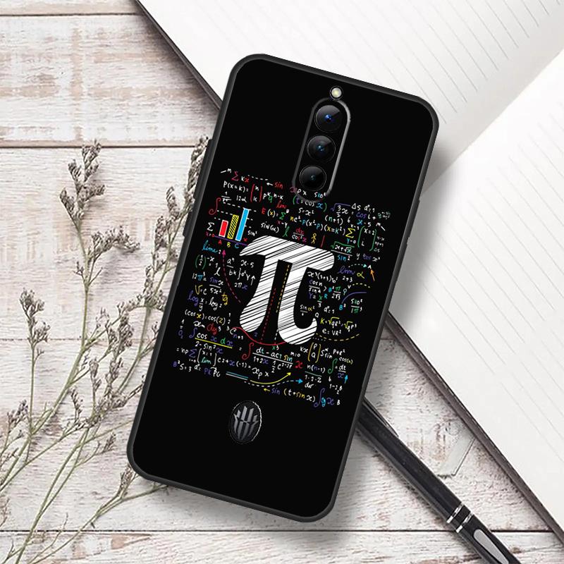 Math Formula Pi Case For ZTE Nubia RedMagic 6 7 6S 7S Pro 5G RedMagic 11 8 8S 9 9S 10S Pro Plus 10 Air Cover