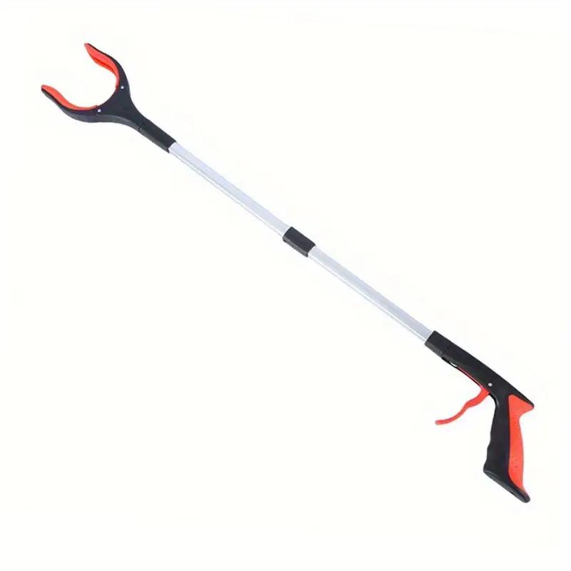 1 pz Pinza Raccogli Rifiuti Pieghevole in Lega di Alluminio Spessa Dispositivo Raccogli Anello Pulizia Casa Pinze Antincendio Pinza Sanitaria Raccogli
