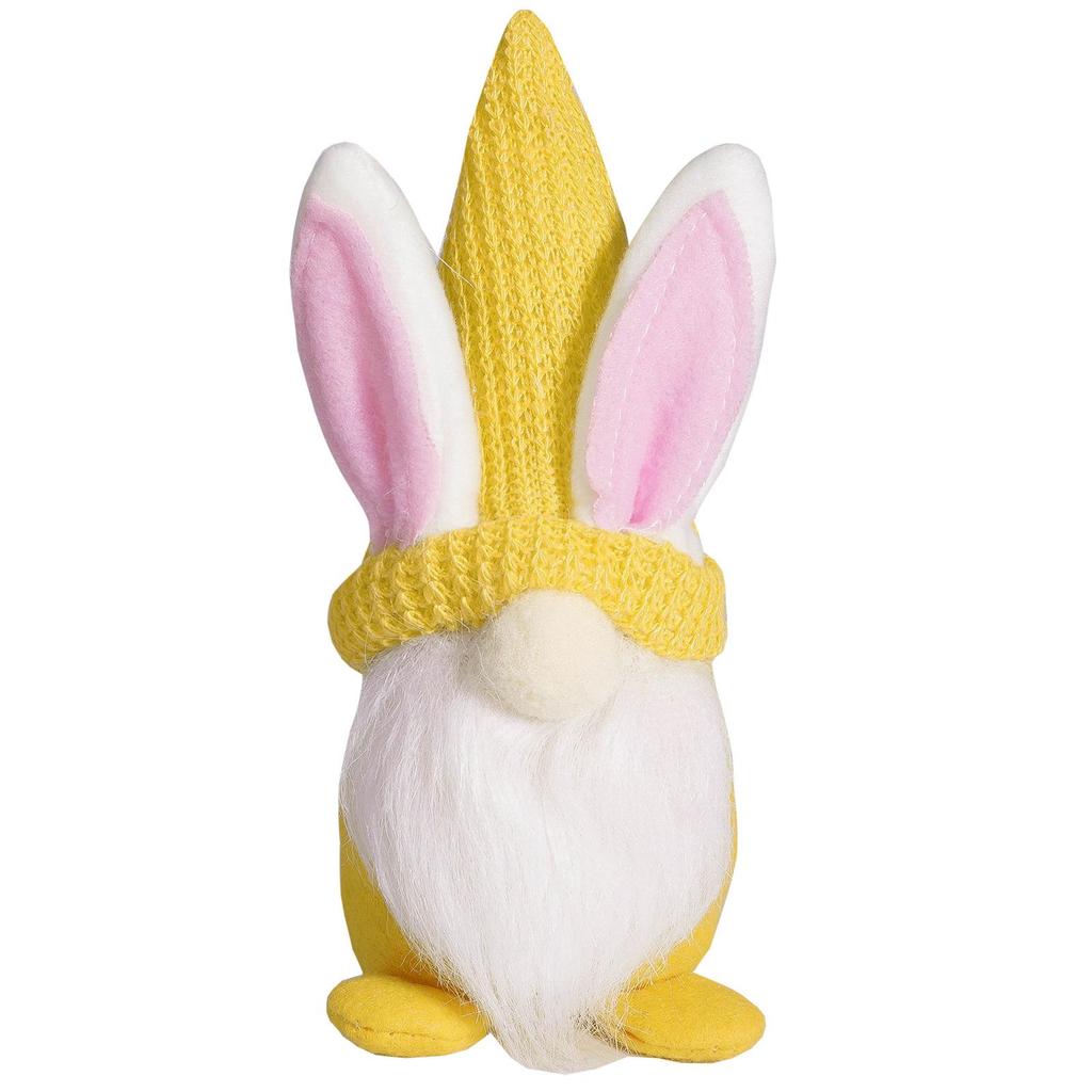 Easter Bunny Gnome Doll Ornament - Cute Rabbit Decoration for Party Atmosphere