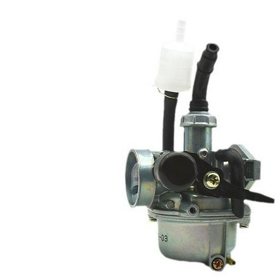 Gebogene Strahl Motorrad Tianhong 90 TH90 Vergaser Manuelle Drosselklappe Kraftstoffsparende Zubehör