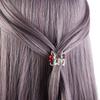 Simple Mini Small Hair Claws Diamond Crystal Korean Style Headwear Rhinestone Hairpin Female Hair Accessories Cherry Hair Claw