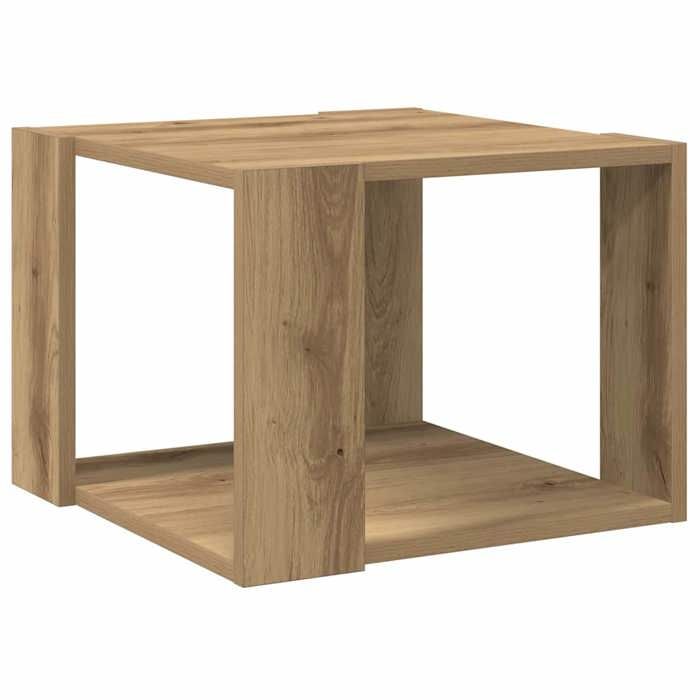 VidaXL Coffee Table Artisan Oak 40x40x30 Cm Engineered Wood, Side Table, Living Room Table, Side Table, End Table 856495